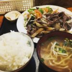 まーさん！馬さん、馬肉焼肉定食